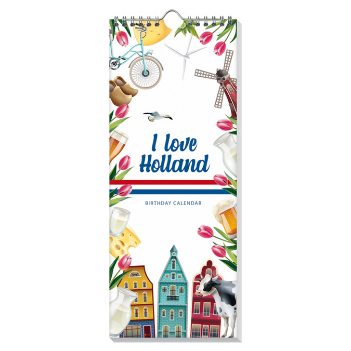 Verjaardagskalender I Love Holland