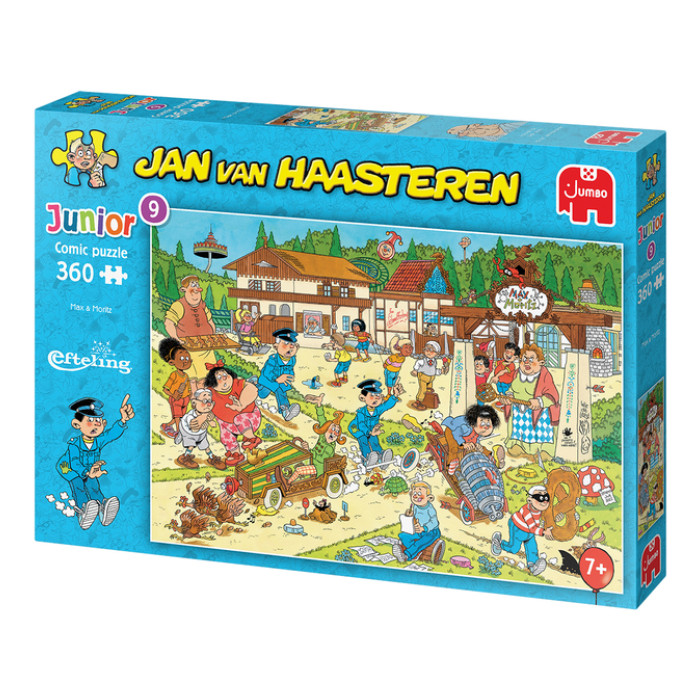 Puzzel JvH Junior 9 Efteling Max en Moritz 360st