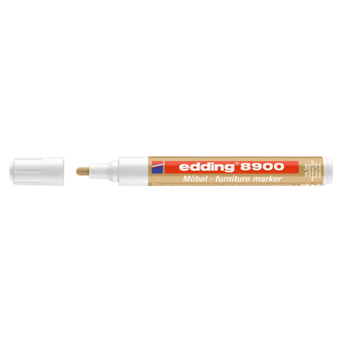 Viltstift edding 8900 meubel rond 1.5-2mm licht eikenhout blister à 1 stuk