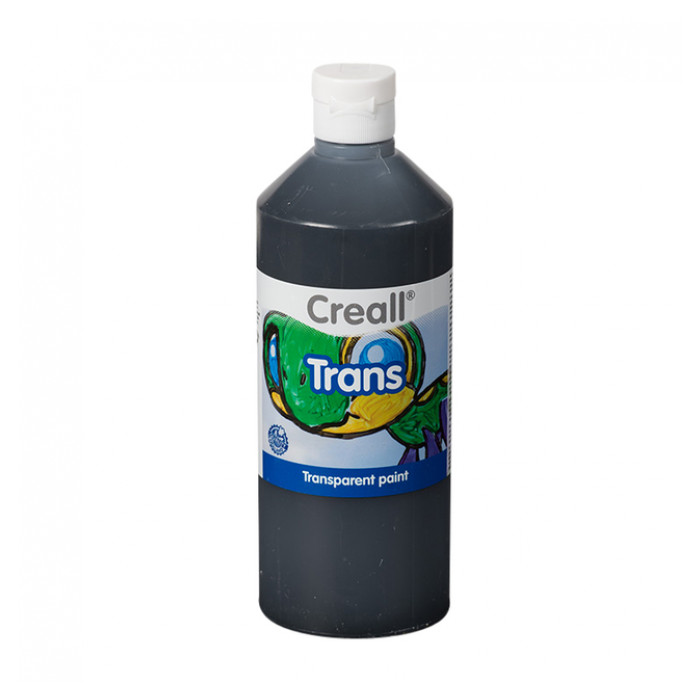 Raamverf Creall Trans zwart 500ml