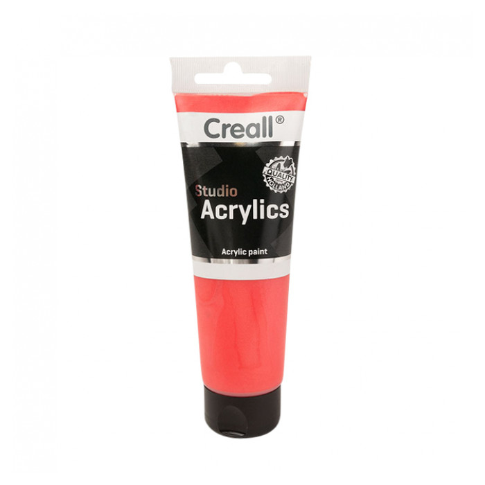 Acrylverf Creall Studio Acrylics metallic red 250ml
