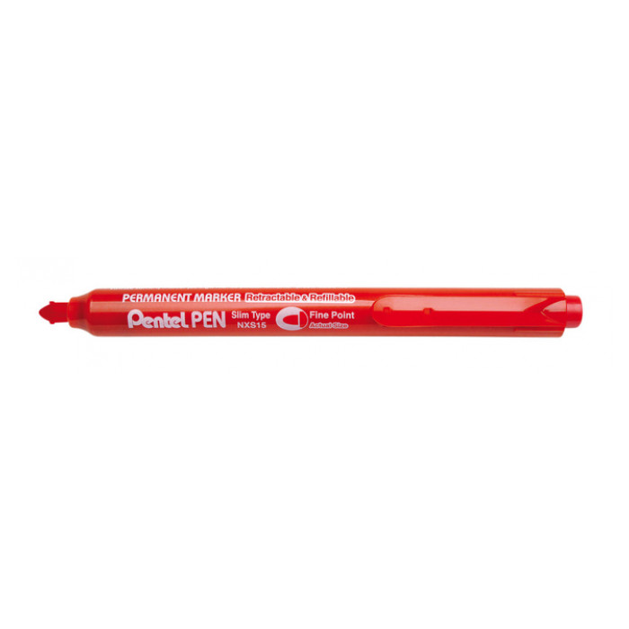 Viltstift Pentel NXS15 1mm rood