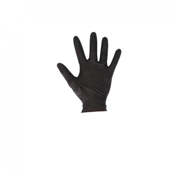 Handschoen CMT XL soft nitril zwart
