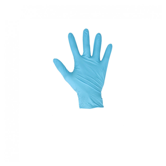 Handschoen CMT M nitril blauw