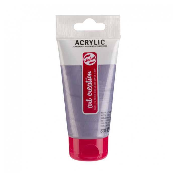 Acrylverf Talens Art Creation 835 metallicviolet tube à 75ml