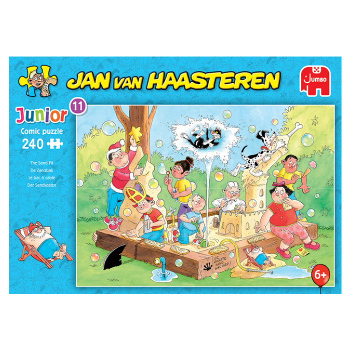 Puzzel JvH Junior De Zandbak 240 stukjes