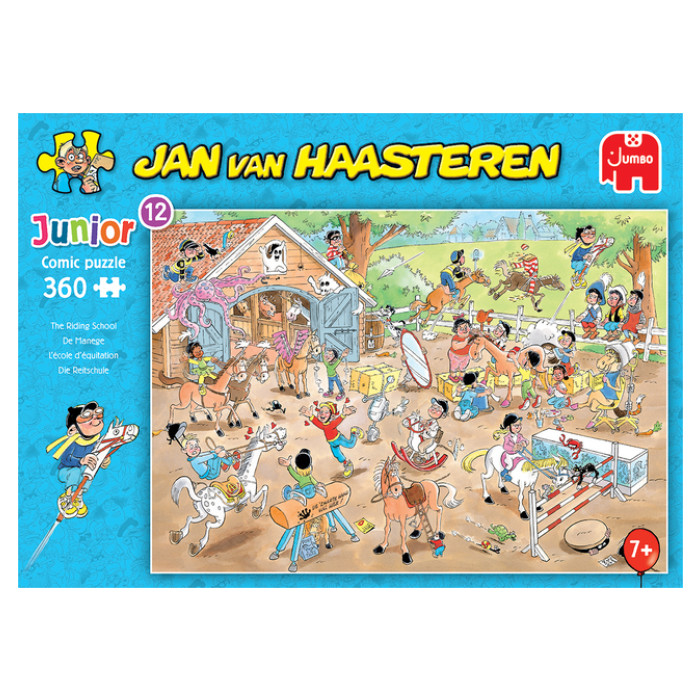 Puzzel JvH Junior The Riding School 360 stukjes