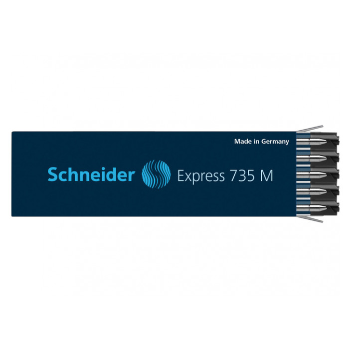 Balpenvulling Schneider 735 Express medium zwart