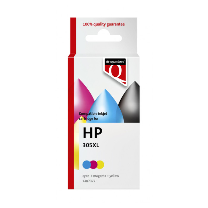 Inktcartridge Quantore alternatief tbv HP 305XL kleur