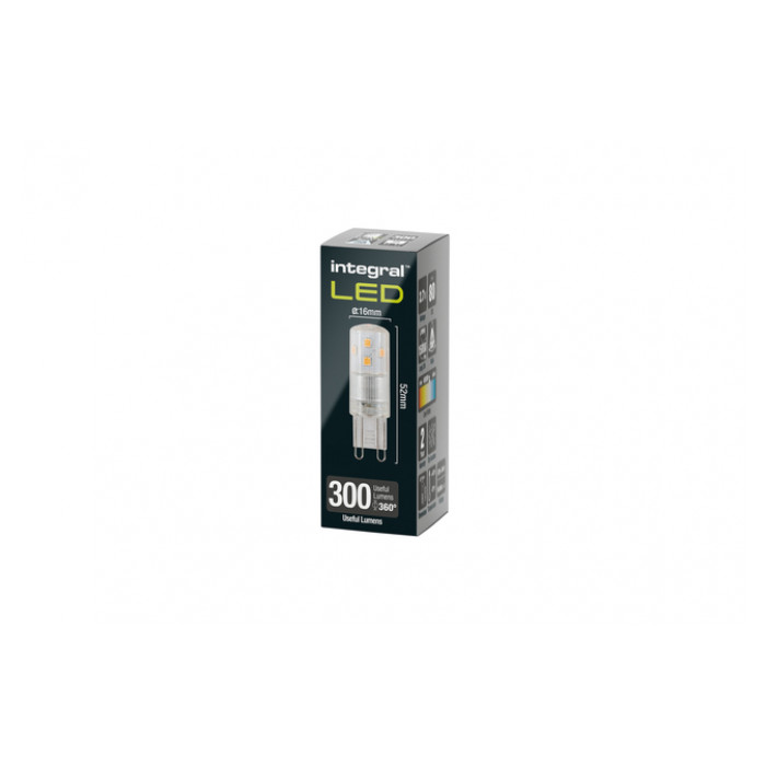 Ledlamp Integral G9 4000K koel wit 2.7W 300lumen