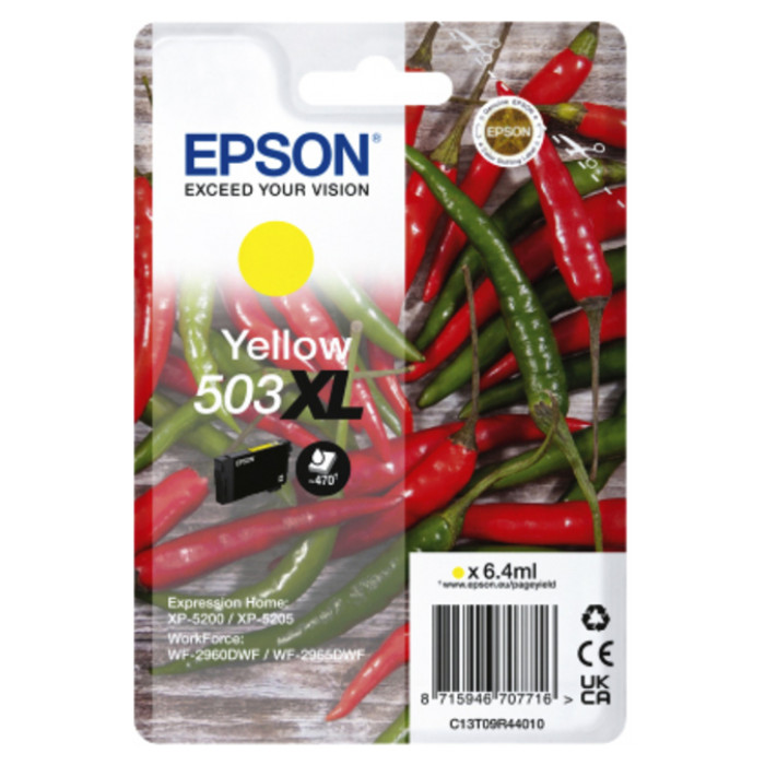 Inktcartridge Epson 503XL T09R44 geel