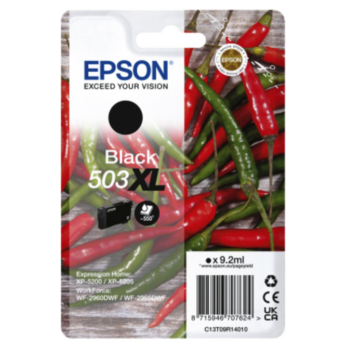 Inktcartridge Epson 503XL T09R14 zwart