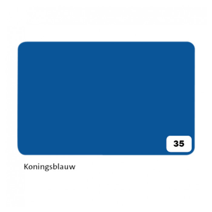 Fotokarton Folia 2-zijdig 50x70cm 300gr nr35 koningsblauw
