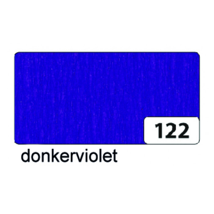 Crêpepapier Folia 250x50cm nr122 donker violet