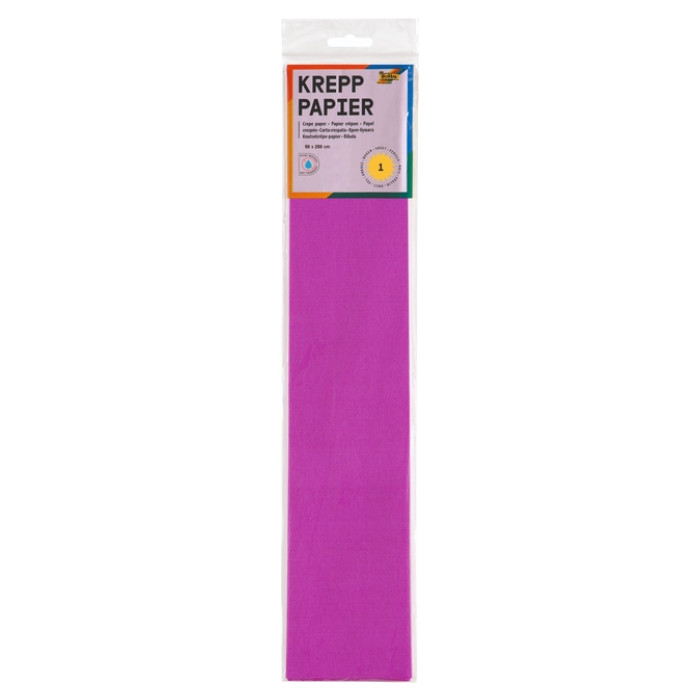 Crêpepapier Folia 250x50cm nr154 cyclaam