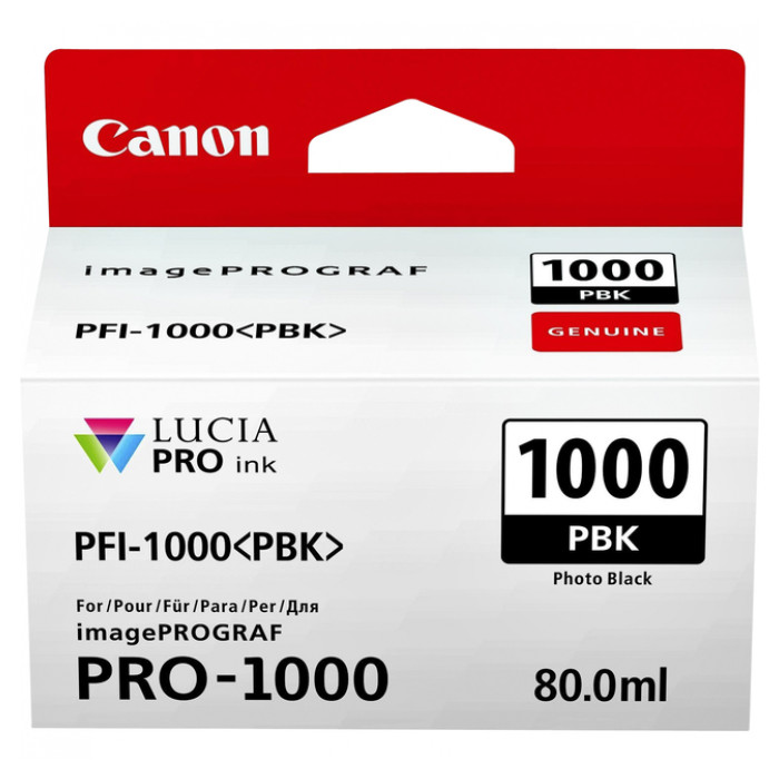 Inktcartridge Canon PFI-1000 foto zwart