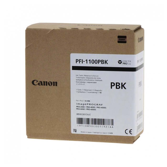 Inktcartridge Canon PFI-1100 foto zwart