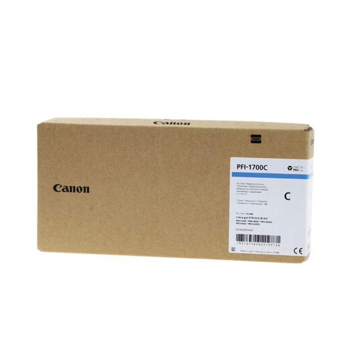 Inktcartridge Canon PFI-1700 blauw