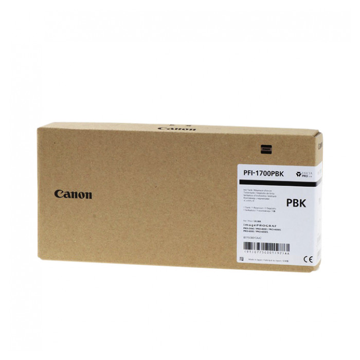 Inktcartridge Canon PFI-1700 foto zwart