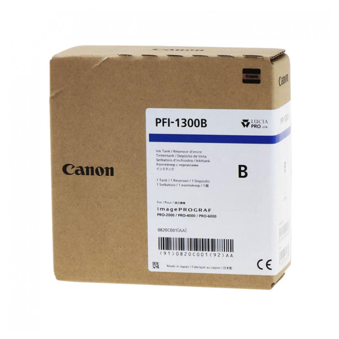 Inktcartridge Canon PFI-1300 blauw