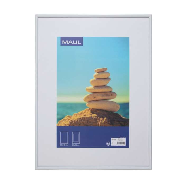 Fotolijst MAUL art 30x40cm kunststof frame wit