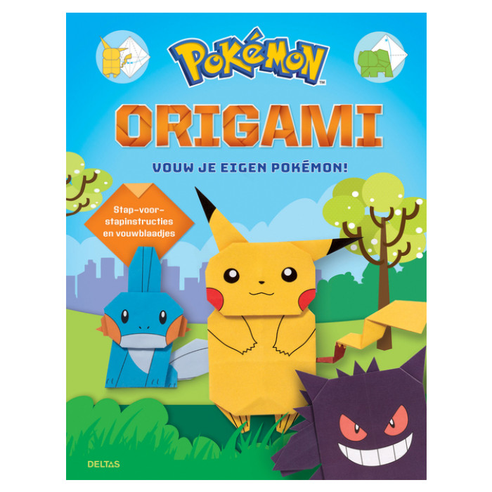 Origamiboek Deltas Pokémon