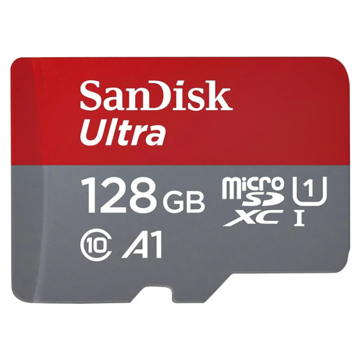 Geheugenkaart Sandisk MicroSDXC Ultra 128GB (140mb/s C10 - SDA UHS-I)