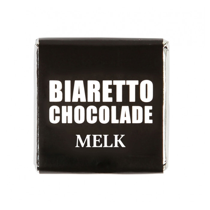 Chocolaatje Biaretto melk 4,5gr 195 stuks