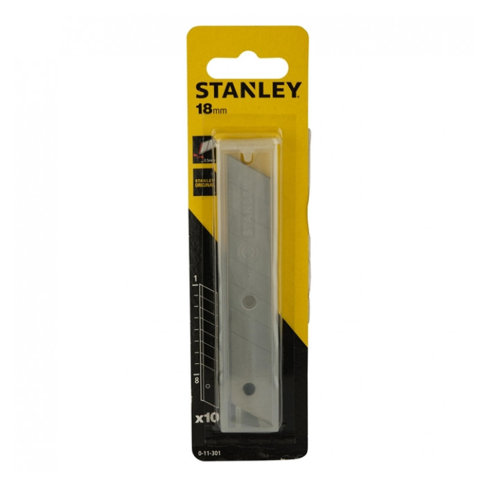 Afbreekmesjes Stanley 18mm 10 stuks