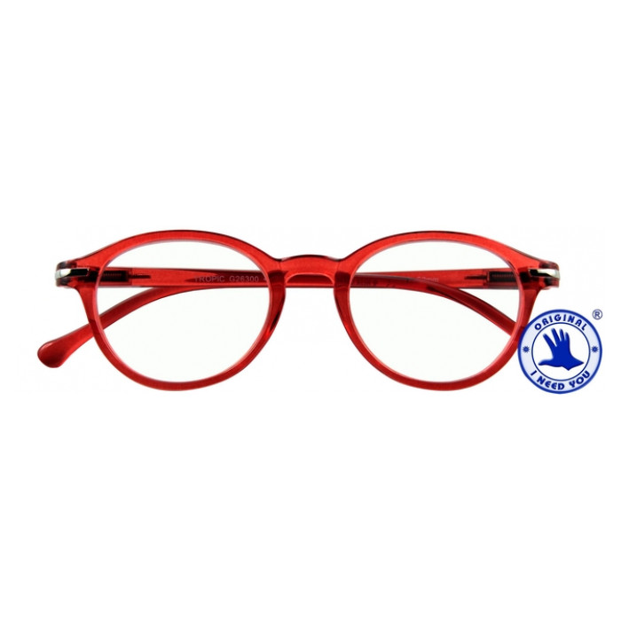 Leesbril I Need You +1.50d pt Tropic rood