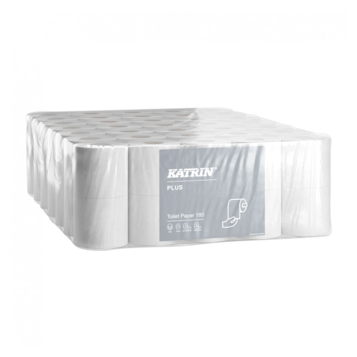 Toiletpapier Katrin Plus 4-laags 180vel 70rollen
