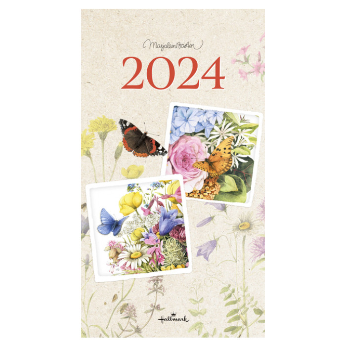 Kalender 2024 Hallmark Marjolein Bastin Nature 1maand/1pagina 280x500mm