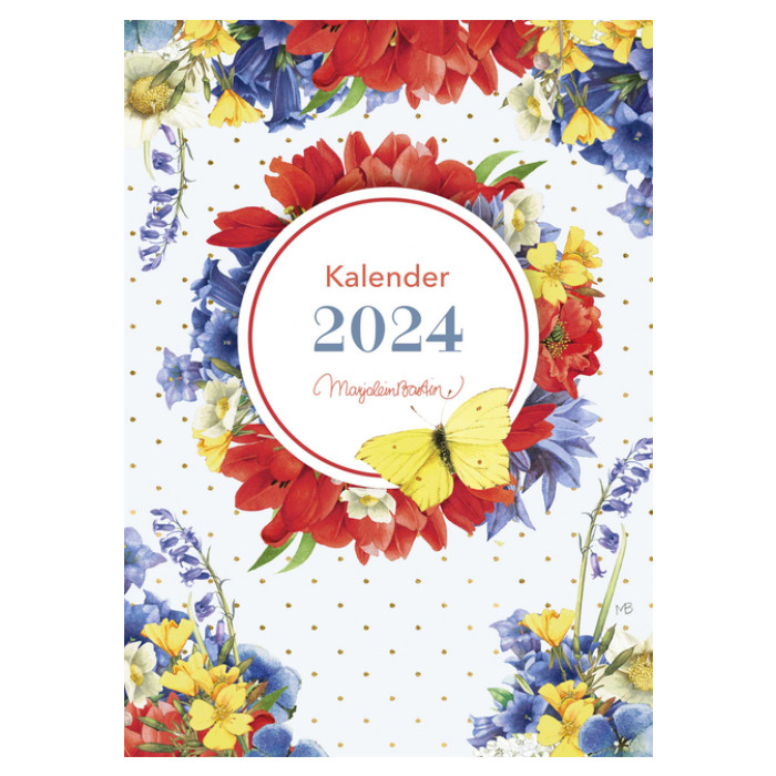 Kalender 2024 Hallmark Marjolein Bastin bloemen 7dagen/1pagina 165x230mm