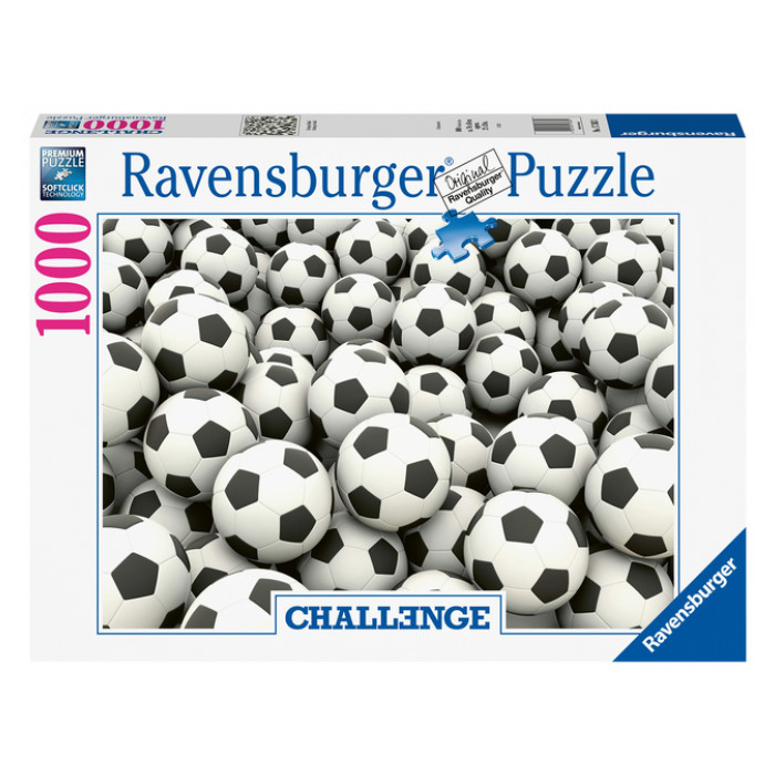 Puzzel Ravensburger Voetballen challenge  1000 stukjes