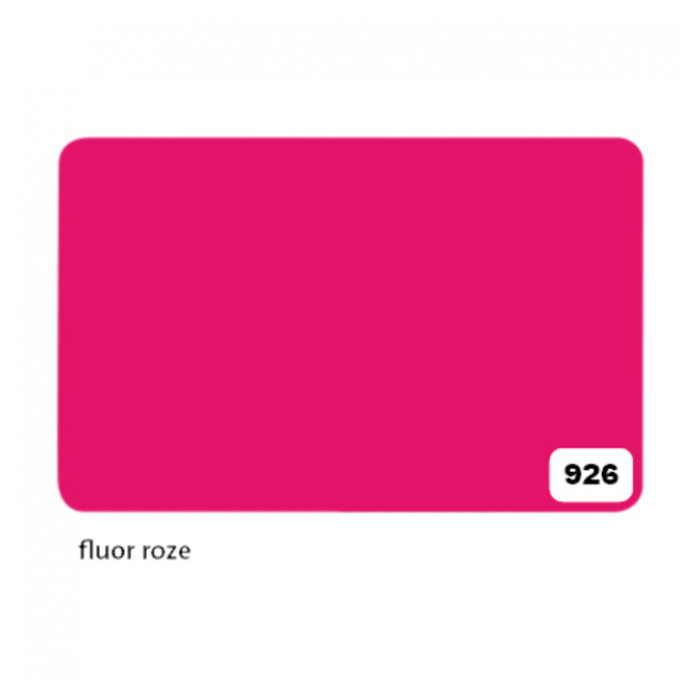 Etalagekarton folia 48x68cm 380gr nr926 fluor roze
