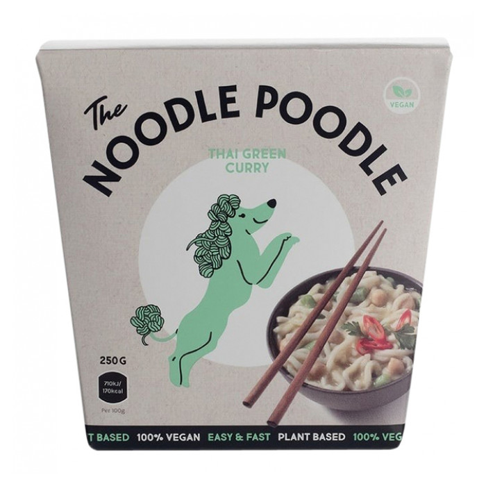 Noodles The Noodle Poodle Thai green curry 250gr