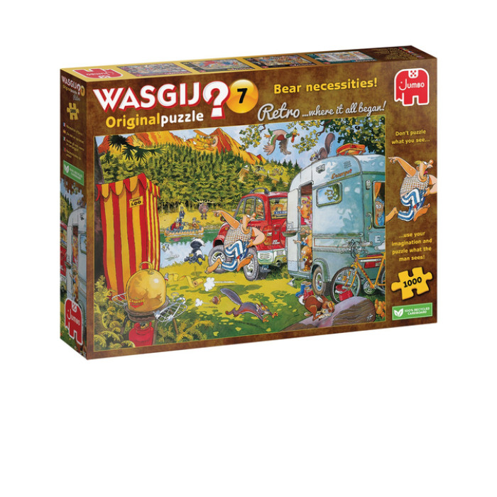 Puzzel Wasgij Retro Original 7 Bereleuk Hier 1000st