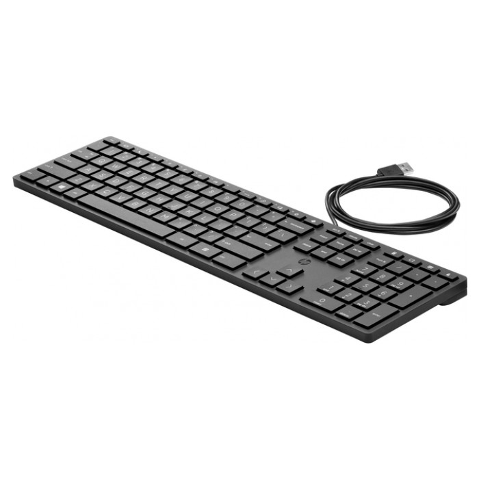 Toetsenbord HP 320K Qwerty zwart