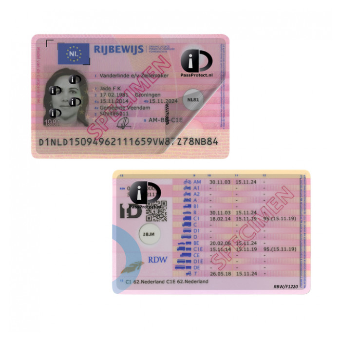 Beschermfolie PassProtect voor rijbewijs