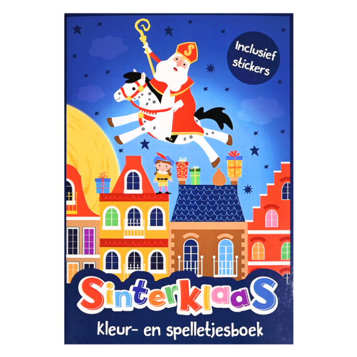 Kleur- en activiteitenboek Sinterklaas