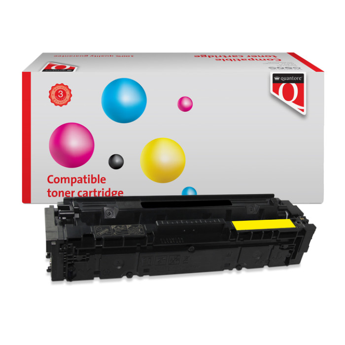 Tonercartridge Quantore alternatief tbv HP W2212X geel