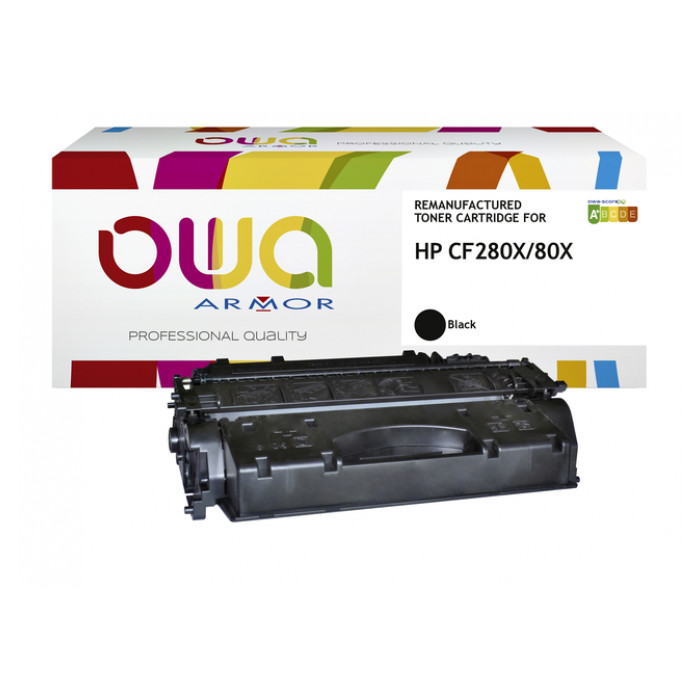 Tonercartridge OWA alternatief tbv HP CF280X zwart