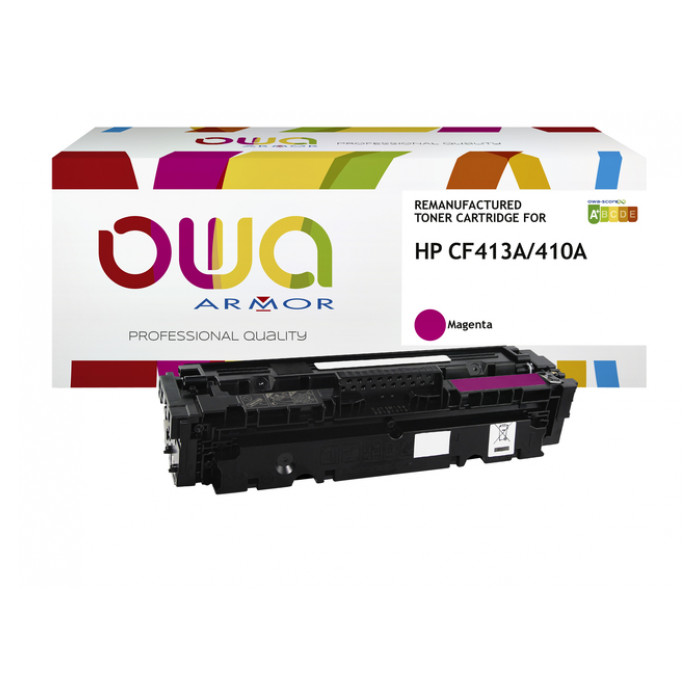 Tonercartridge OWA alternatief tbv HP CF413A rood