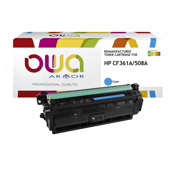 Tonercartridge OWA alternatief tbv HP CF361A blauw