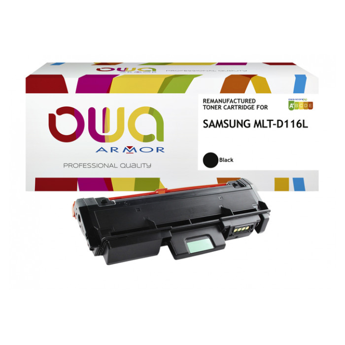 Tonercartridge OWA alternatief tbv Samsung MLT-D116L zwart