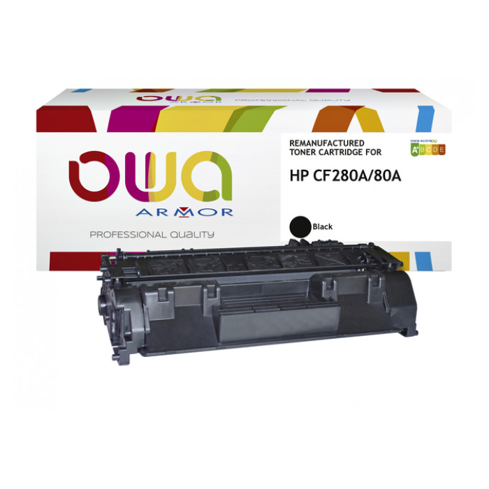 Tonercartridge OWA alternatief tbv HP CF280A zwart