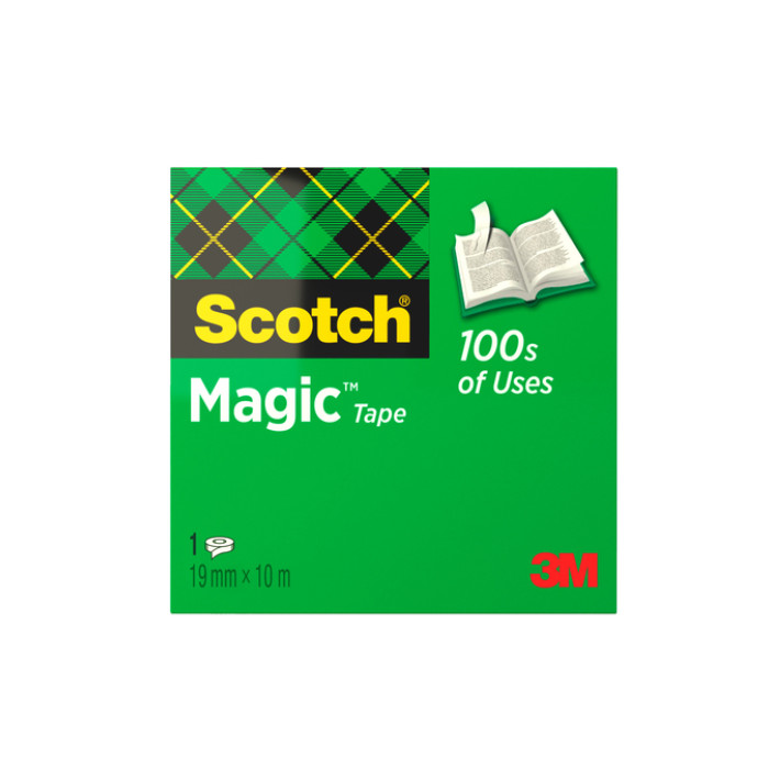 Plakband Scotch Magic 810 19mmx10m onzichtbaar