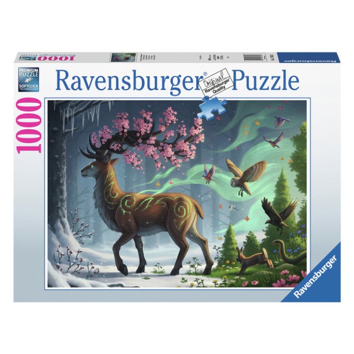 Puzzel Ravensburger Hert van de lente 1000 stukjes