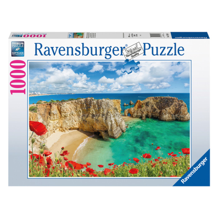 Puzzel Ravensburger Klaprozen in de Algarve 1000 stukjes