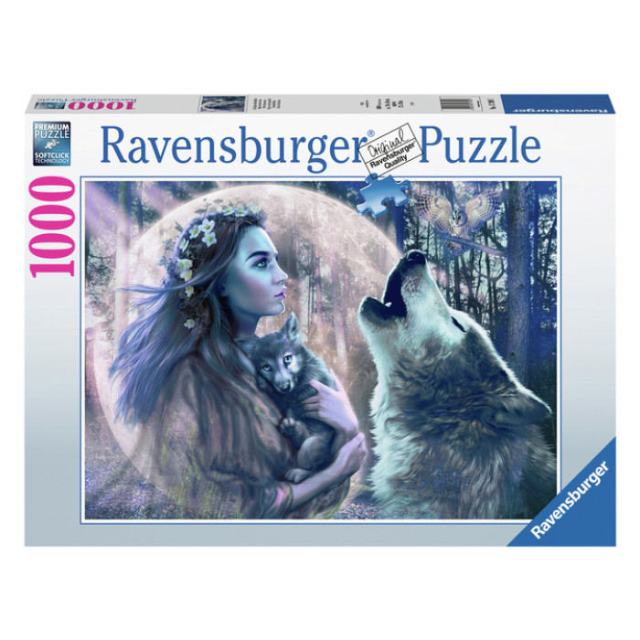 Puzzel Ravensburger Magie van het maanlicht 1000 stukjes